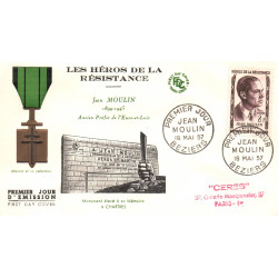 Enveloppe 1er jour1957-...