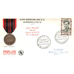 Enveloppe 1er jour1957-...