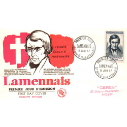 Enveloppe 1er jour1957-...
