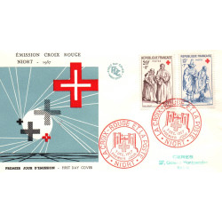 Enveloppe 1er jour1957-...