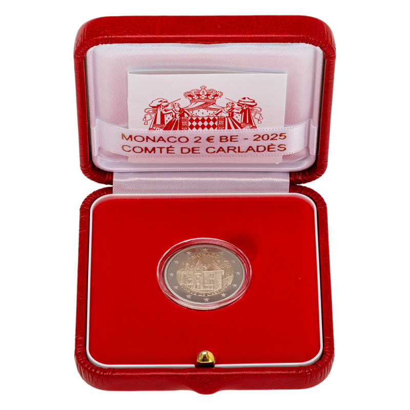 Monaco 2025- 2 euros commémorative – Comté de Carladès