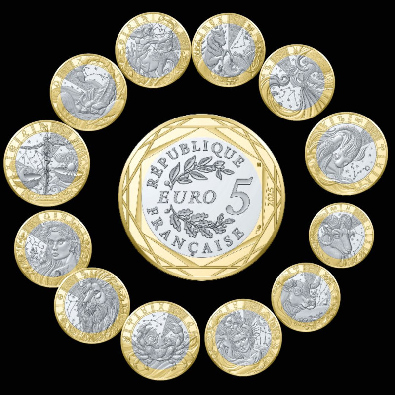 Monnaie de Paris- Astro 2025 - Collection Complète
