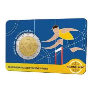 Finlande 2025 - 2 euro commémorative -100 ans des Jeux Finnkampen-Coincard Version Homme