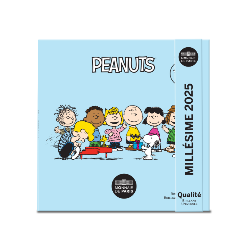 Monnaie de Paris 2025- PEANUTS - 75 ANS DE SNOOPY-Miniset Snoopy BU