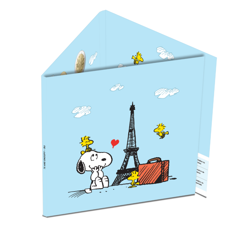 Monnaie de Paris 2025- PEANUTS - 75 ANS DE SNOOPY-Miniset Snoopy BU