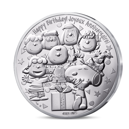 Monnaie de Paris 2025- PEANUTS - 75 ANS DE SNOOPY-100€ Argent Monnaie de Paris 2025- PEANUTS - 75 ANS DE SNOOPY-100€ Argent