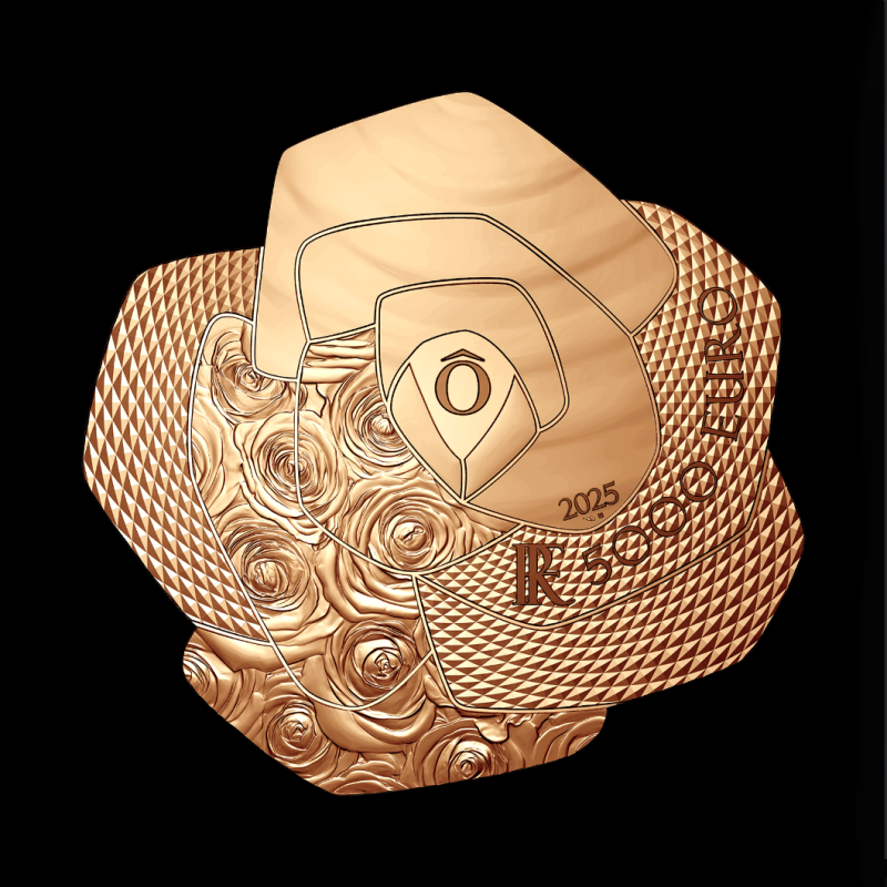 Monnaie de Paris 2025- EXCELLENCE A LA FRANCAISE - LANCÔME-5000€ Or 1Kg BE