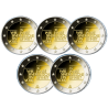 Allemagne 2025 - 2 euro commémorative x 5– Réunification (les 5 ateliers A, D, F, G et J) Allemagne 2025 - 2 euro commémorative x 5– Réunification (les 5 ateliers A, D, F, G et J)