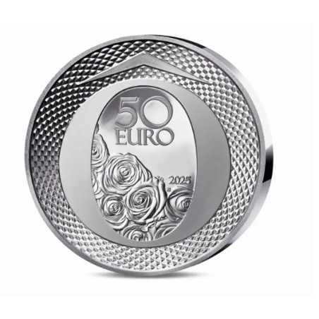 Monnaie de Paris 2025- EXCELLENCE A LA FRANCAISE - LANCÔME-50€ Ag 5 oz. BE