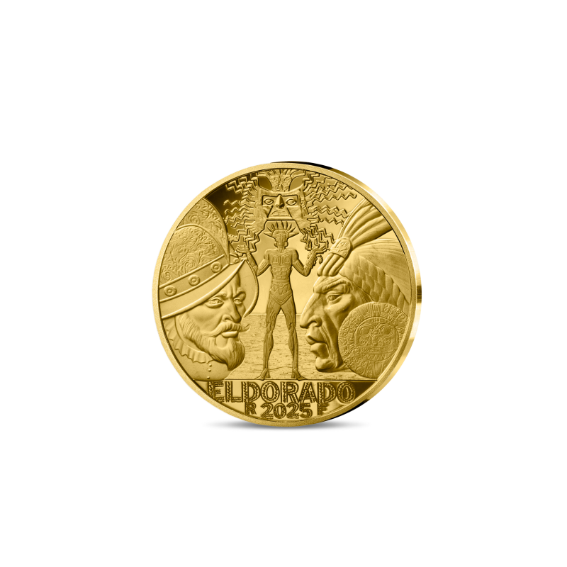 Monnaie de Paris 2025- LA SEMEUSE 2025 - EL DORADO-50€ Or 1/4 oz. BE