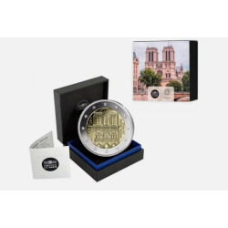 France 2025 BE– 2€ commémorative "Notre Dame de Paris"