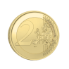 Portugal 2025 - 2 euro commémorative – Développement durable- dorée à l'or fin 24 carats
