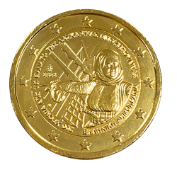 Grèce 2025 - 2 euro commémorative – Bouboulina- dorée à l'or fin 24 carats
