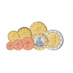 Bulgarie 2025 - 1er série Euro complète euro neuve