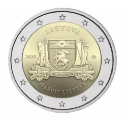 Lituanie 2025 - 2 euro commémorative -Région Ethnographique Mažoji