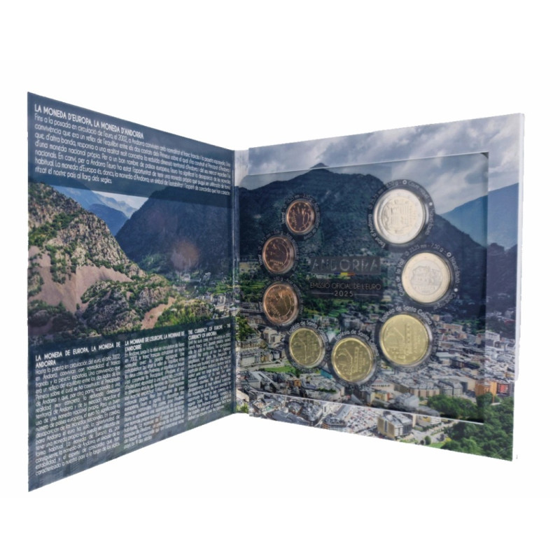 Andorre 2025 - Coffret BU Euro