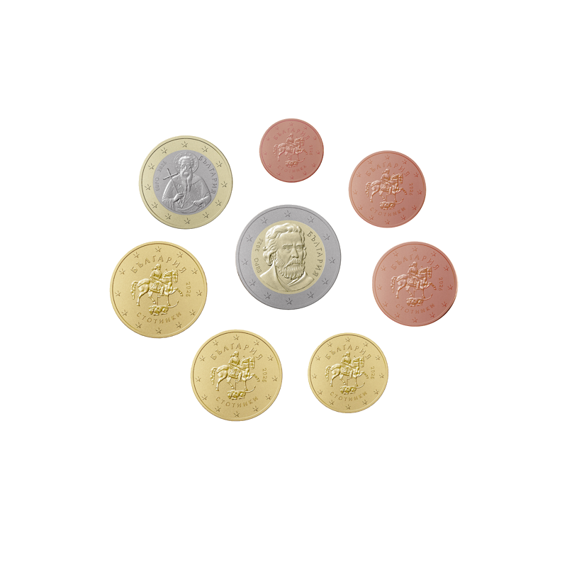 Bulgarie 2026 - STARTER KIT 1er série Euro complète euro neuve