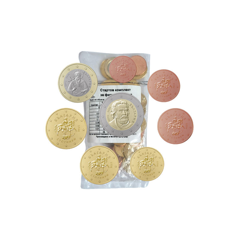 Bulgarie 2026 - STARTER KIT 1er série Euro complète euro neuve