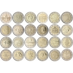 Série complète 2016 - 2 euro commémoratives