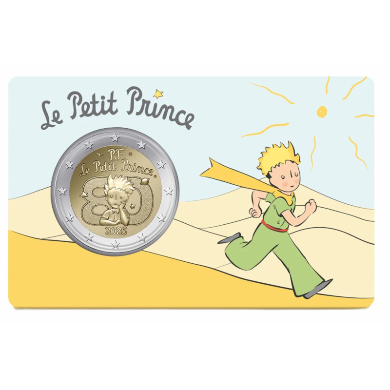 France 2026 -2€ BU Petit Prince- Collection complète