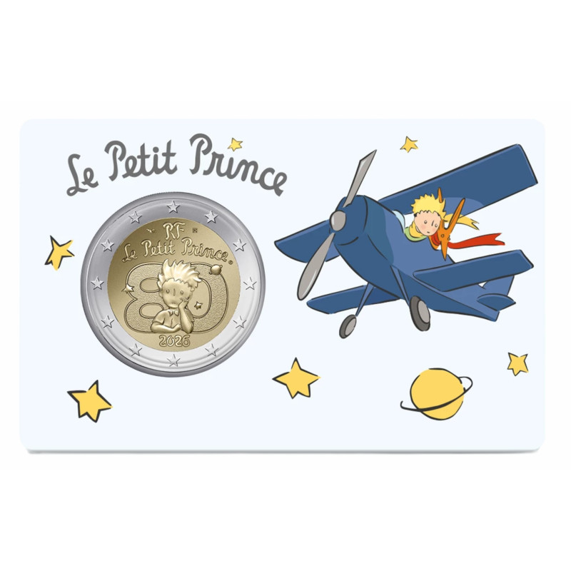 France 2026 -2€ BU Petit Prince- Collection complète