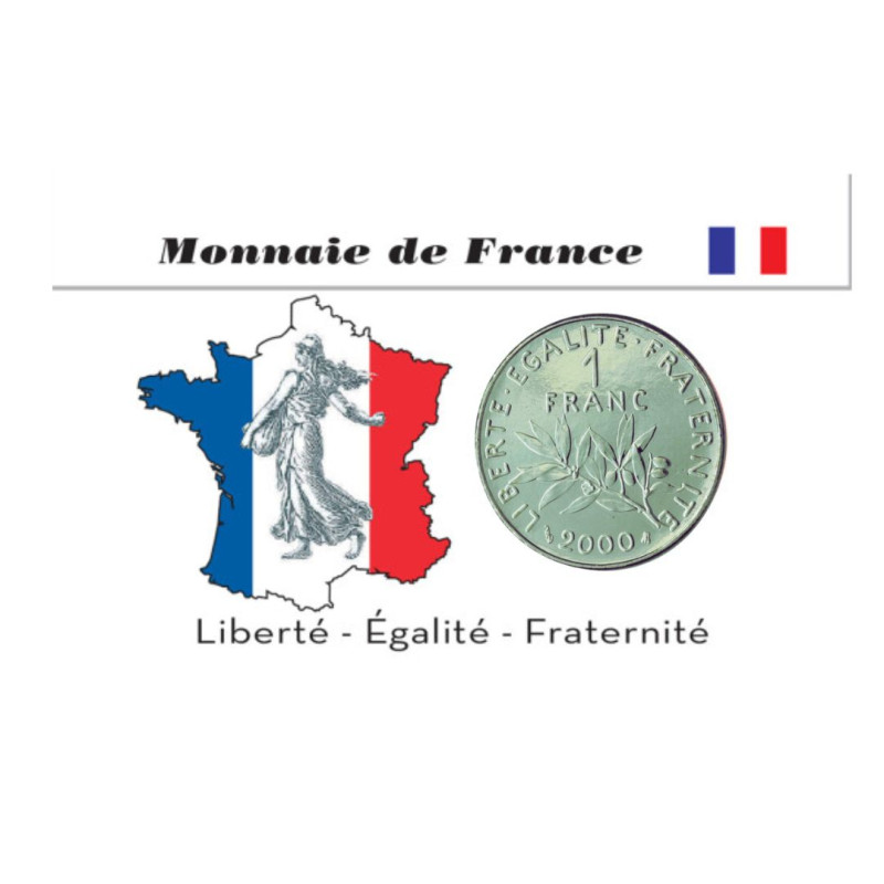 Série de 2 Coincards France 2026 - 1 Franc Semeuse