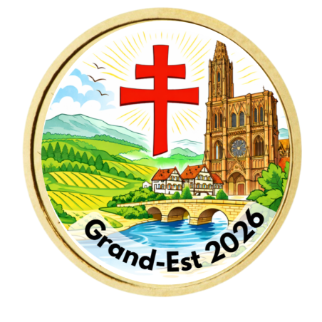 Les Régions 2026-50 cts domé couleur- Collection complète