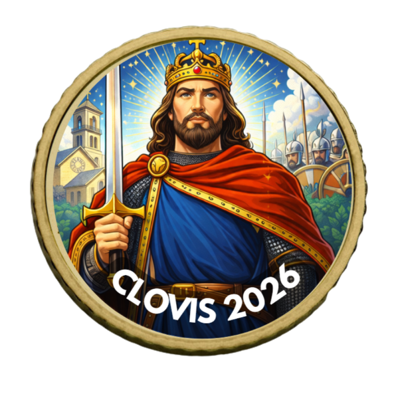 France 2026-Personnages Historiques -50 cts domé couleur- Collection complète