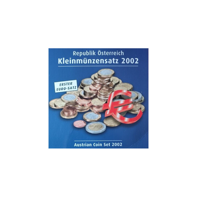 Autriche 2002 - Coffret euro BU