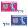 Série de 2 Coincards France 2026 - 1 Franc Semeuse