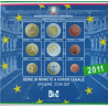 Italie 2011 - Coffret euro BU