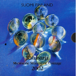 Finlande 2002 - Coffret euro BU