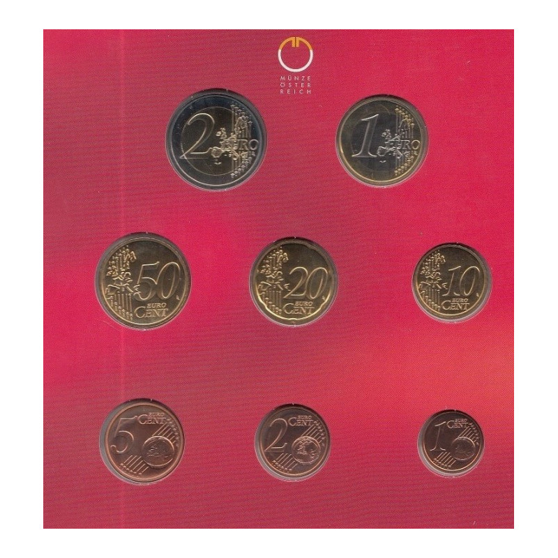 Autriche 2005 - Coffret euro BU