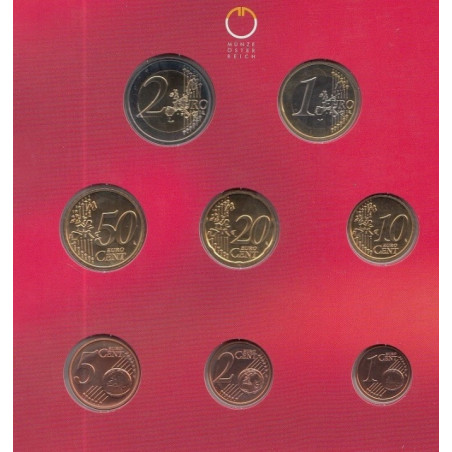 Autriche 2005 - Coffret euro BU