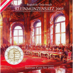 Autriche 2005 - Coffret euro BU