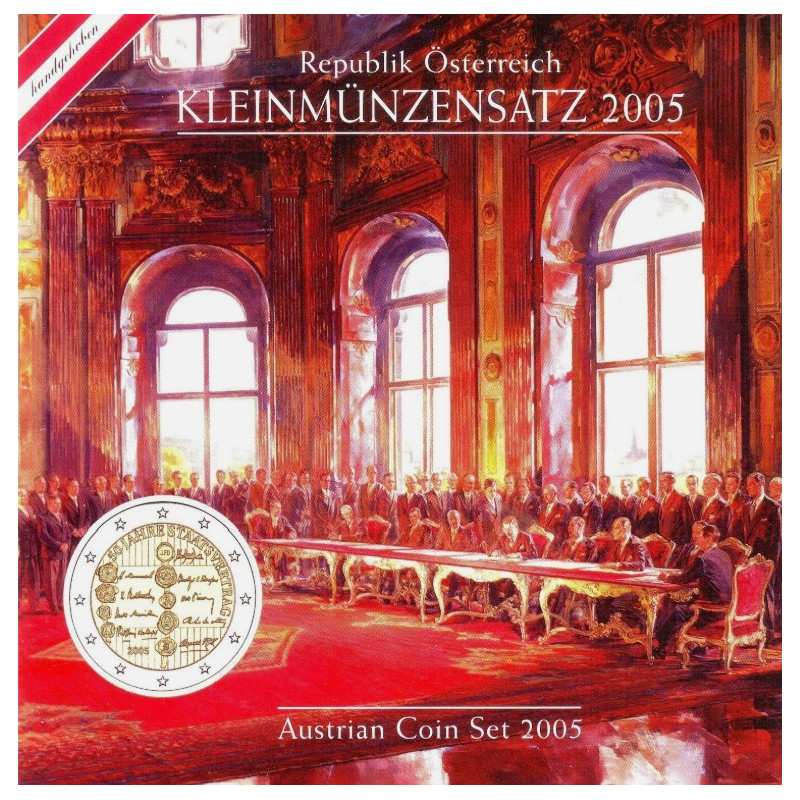 Autriche 2005 - Coffret euro BU