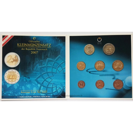 Autriche 2007 - Coffret euro BU