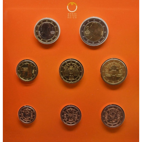 Autriche 2008 - Coffret euro BU