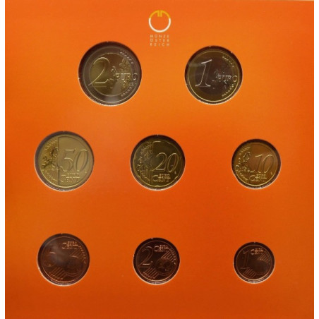 Autriche 2008 - Coffret euro BU