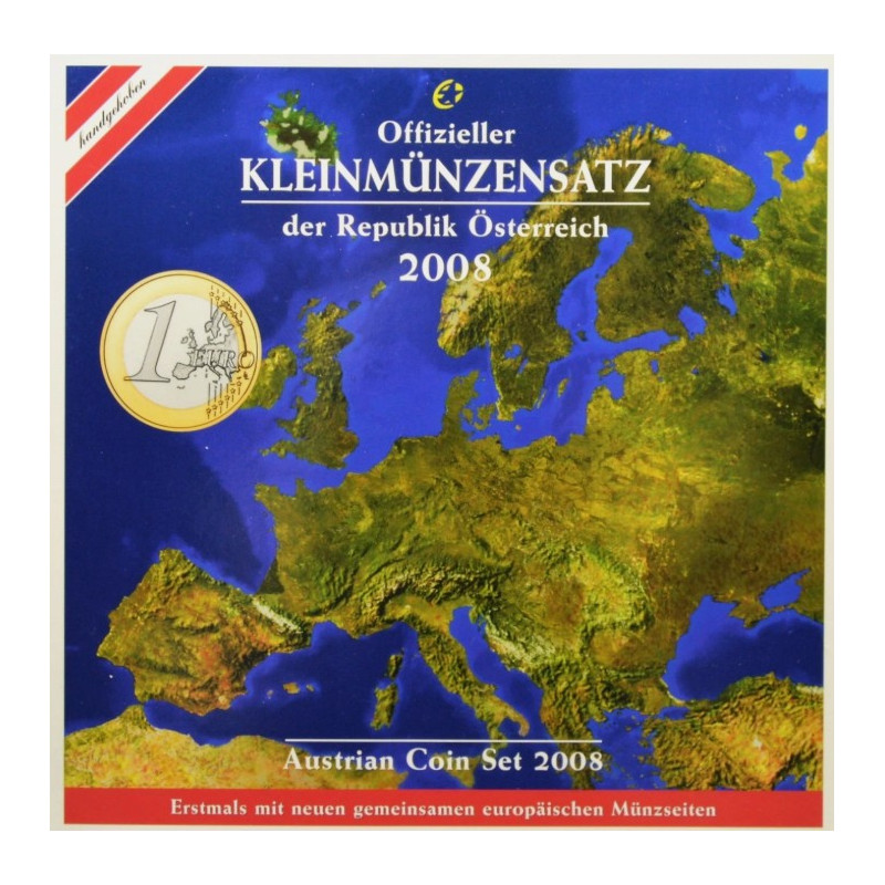 Autriche 2008 - Coffret euro BU