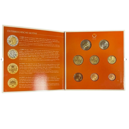 Autriche 2008 - Coffret euro BU