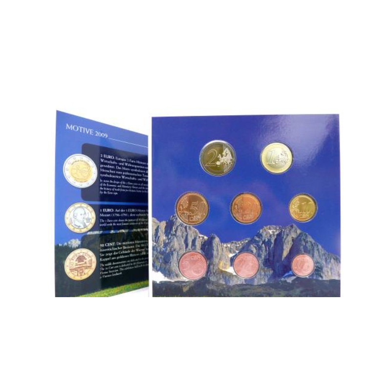 Autriche 2009 - Coffret euro BU