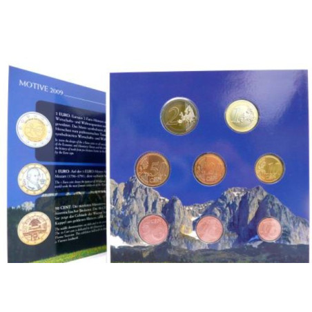Autriche 2009 - Coffret euro BU