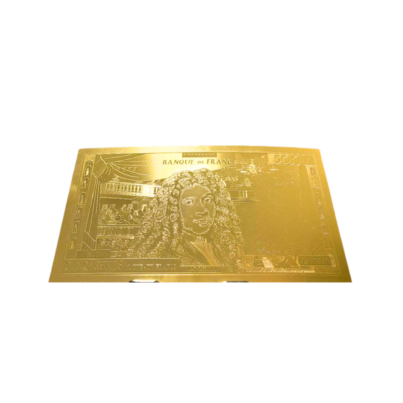 Reproduction billet 500Francs Molière - Doré