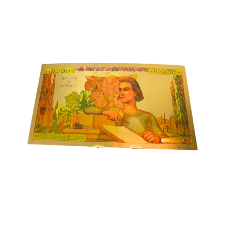 Reproduction billet 1000 Francs L'étude - Doré Couleur