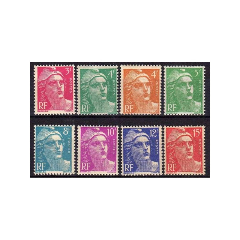 Timbres N°806/813