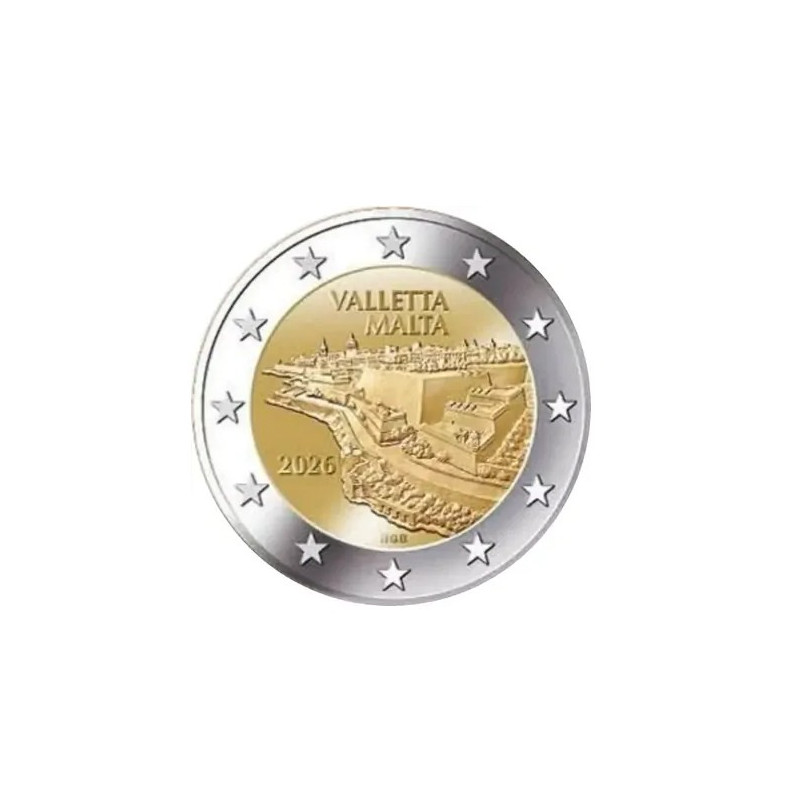 Malte 2026 - 2 euro commémorative  BU -  La valette