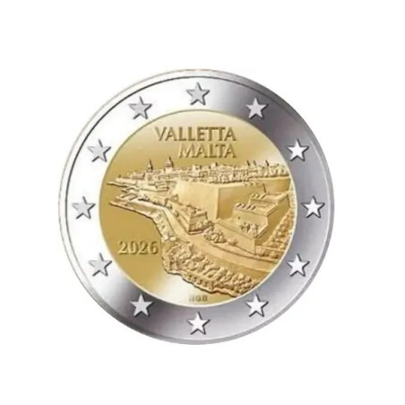 Malte 2026 - 2 euro commémorative  BU -  La valette