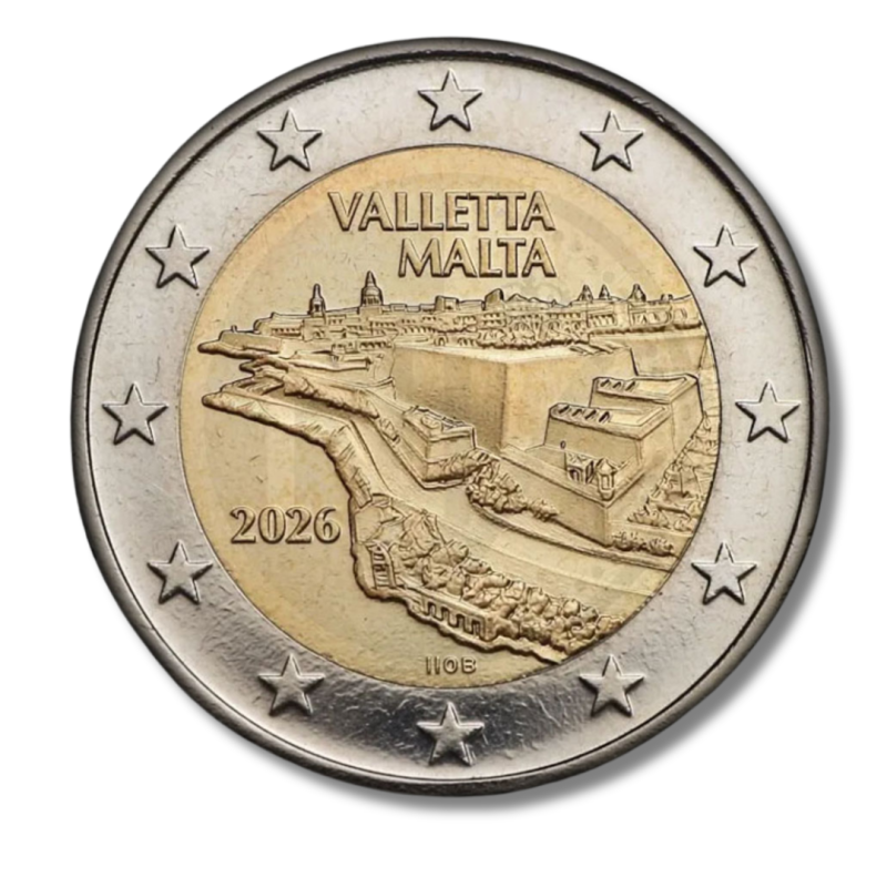 Malte 2026 - 2 euro commémorative UNC -  La valette