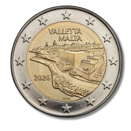 Malte 2026 - 2 euro commémorative UNC -  La valette